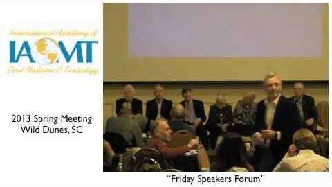 Friday Speaker's Forum | Charleston, SC 2013 Spring Symposium