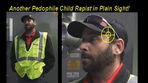 Registered Pedophile Child Rapist Psychopath Gets Caught and Fired On The Spot at Work!