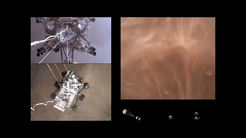 Perseverance Rover's Descent and Touchdown on Mars (Official NASA Video