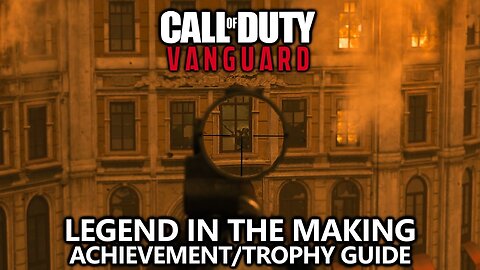 CALL OF DUTY: VANGUARD - LEGEND IN THE MAKING