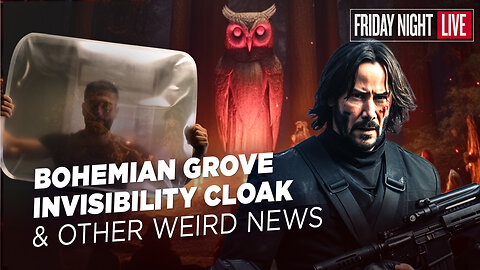 Bohemian Grove Break In, Heart Attack Gun, Invisibility Cloak and other Weird Tech