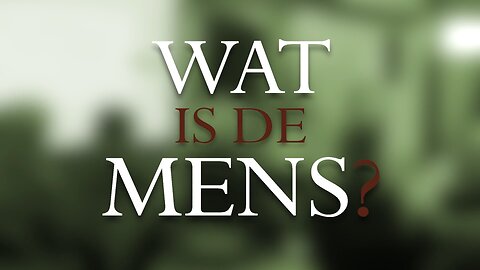 Book presentation 'What is Man?' by Edgar Andrews in The Netherlands - Dutch subtitles