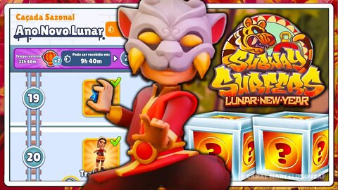 Subway Surfers Ano Novo Lunar 2022 | Caçada Sazonal até Nível 20