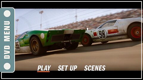 Ford v Ferrari - DVD Menu