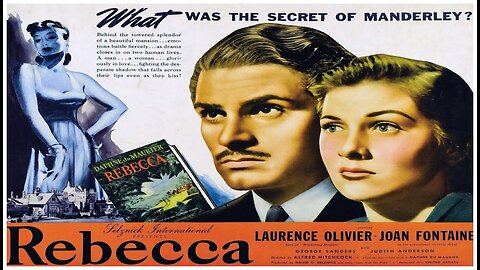 🎥 Rebecca - 1940 - Joan Fontaine - 🎥 FULL MOVIE