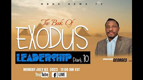 The Book of Exodus Leadership part 10: Topic Celebration