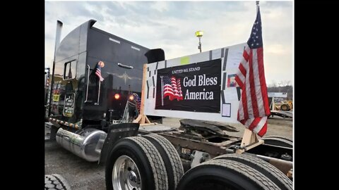 The People’s Convoy USA 2022 And The Freedom Convoy USA On The Road Again Rolling For Freedom!