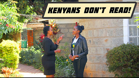 "Kenyans Don't Read" - Diana Mbugua