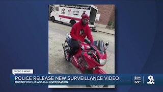 Cincinnati Police release surveillance video in motorcycle hit-and-run