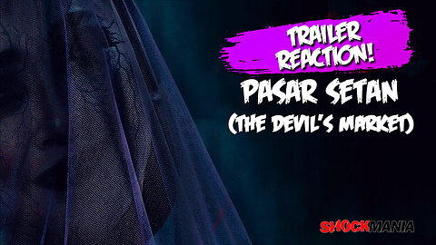 The PASAR SETAN (DEVIL'S MARKET) Trailer Reaction Video! (2024) - First Look At This Scary Indo Film