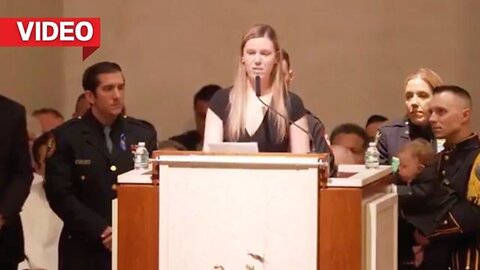 Slain NYPD Officer's Widow Delivers Heartbreaking Eulogy