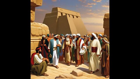 Abram in Egypt - Genesis, The Old Testament.