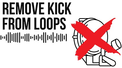 How To Remove Kick Drum From Drum Loops With RipX DAW PRO