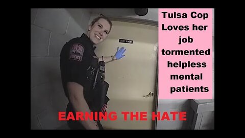 Tulsa Female Police Abuses 70 Year Old Mental Woman - Chief Supports Her Behavior - Earning The Hate