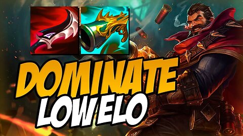 Escape LOW ELO 1v9 STYLE! Dominate With Graves Jungle