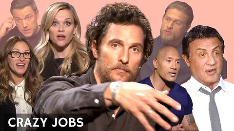 Celebrities horrible jobs before they were famous