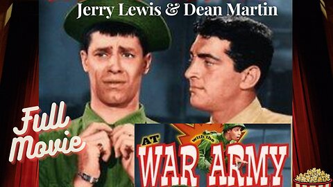 Jerry Lewis & Dean Martin | At War With the Army | FULL MOVIE FREE | 1950s COMEDY | Black and White