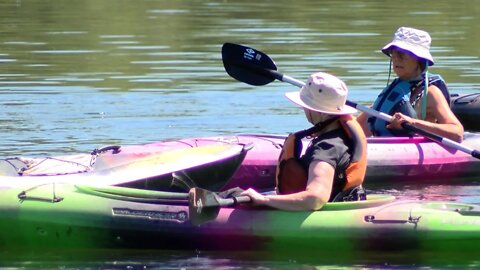 Seniors Have A Paddle Up With Kayaking - July 21, 2022 - Micah Quinn
