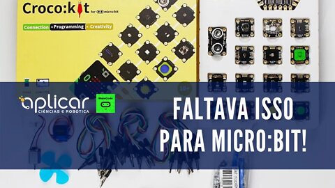 Crocokit - Aprender Eletrônica com Microbit - kit ft @Yahboom Technology