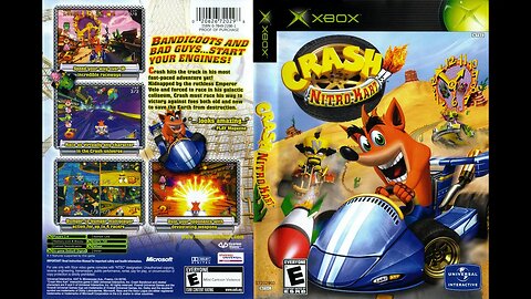 Crash Nitro Kart - Parte 1 - Direto do Xbox Classic.