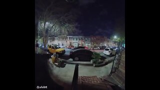 Video catches reckless driving in Baltimore's Pigtown