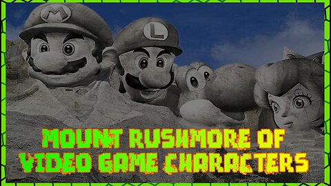 Mount Rushmore of Video Game Characters Challenge. The Best Video Game Mascots