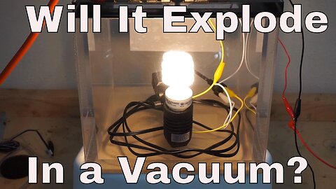 What Happens If You Turn On A Lightbulb In A Vacuum Chamber