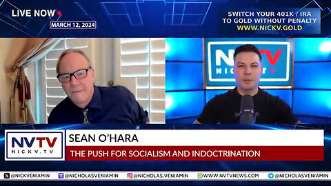 Sean O'Hara Discusses The Push On Socialism with Nicholas Veniamin