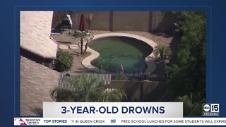 3-year-old drowns in Surprise