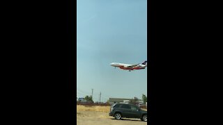 DC-10 Air Tanker 10 Landing