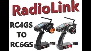 RadioLink RC4GS to RC6GS