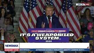 "TWO-TIER SYSTEM OF INJUSTICE!" - Trump Slams Corrupt Legal System at Pennsylvania Rally