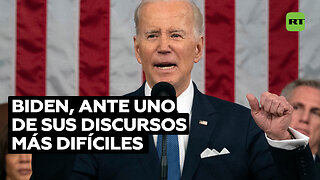 Biden se prepara para uno de los discursos más duros de toda su Presidencia