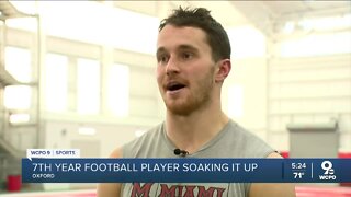 Miami University linebacker Ryan McWood ready for seventh year with RedHawks