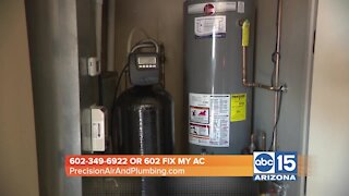 Precision Air & Plumbing discusses why annual maintenance on your water heater is important