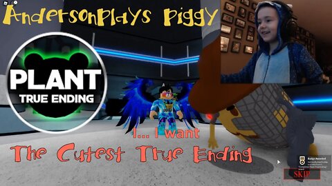AndersonPlays Roblox Piggy - Chapter 12 Plant - Cutest - True Ending