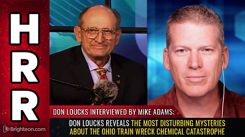 Don Loucks reveals the most disturbing MYSTERIES about the Ohio train wreck...