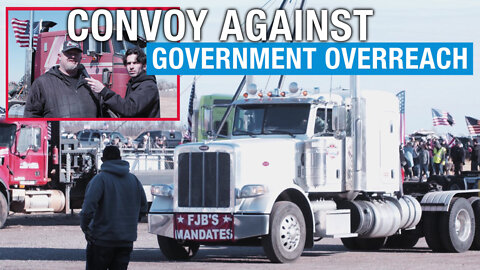 American Trucker Convoy: U.S. government is anti-democratic, not representative of the people