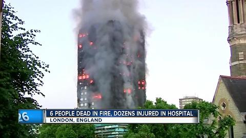 Fatal Grenfell apartment fire in London