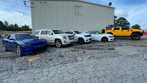 BEST INVENTORY I’VE EVER SEEN AT THE INSURANCE AUCTION HELLCATS, SCAT PACKS, TRACKHAWKS, ESCALADES