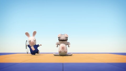 Rabbids Invasion 1 minute 1 Game (Judo How To Score an ippon)