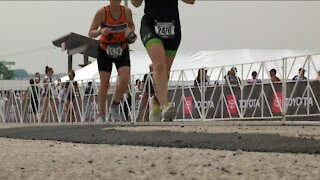Thousands of athletes came to Milwaukee for the USA Triathlon