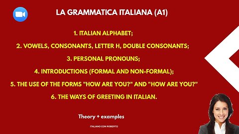 "Easy Italian: Learn Italian from scratch. The basics. A1"