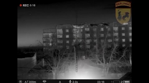Ukraine SNIPER in action : combat footage of raw scope footage