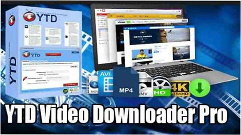 تحميل وتفعيل برنامج YTD Video Downloader Pro عملاق تحميل وتحويل صيغ الفيديو.