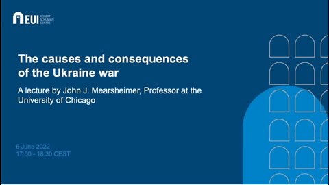 The causes & consequences of the Ukraine war, a lecture by Prof Mearsheimer - He Predicted All !