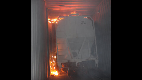 RAIL CAR PLANT FIRE, GOODRICH TEXAS, 03/31/23...