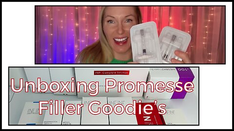 Unboxing Promesse Filler Goodie’s #howto #diy #injectables #skincare #unboxing #mesotherapy