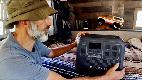 OFF-GRID POWER MADE EASY! The NEW Bluetti AC180 - Compact Size, HUGE 1800W Power Output Capacity