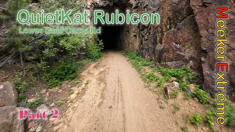 QuietKat Rubicon - Heading back down the trail!